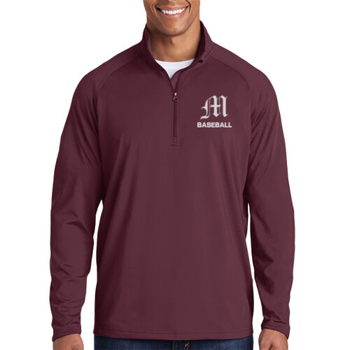 Sport-Tek® Men's Sport-Wick® Stretch 1/2-Zip Pullover Thumbnail