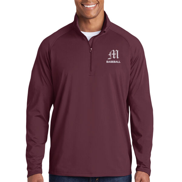 Sport-Tek® Men's Sport-Wick® Stretch 1/2-Zip Pullover Thumbnail