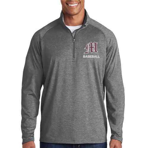 Sport-Tek® Men's Sport-Wick® Stretch 1/2-Zip Pullover Thumbnail