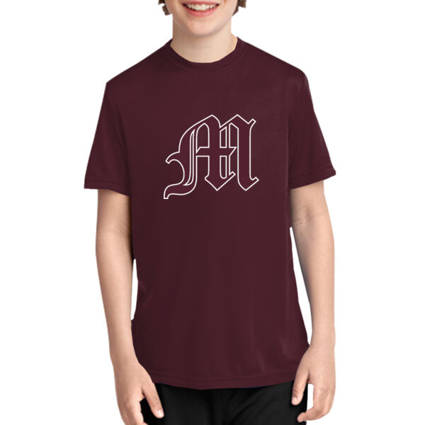 Port & Co™ Youth Performance Tee - Name/# Option Thumbnail