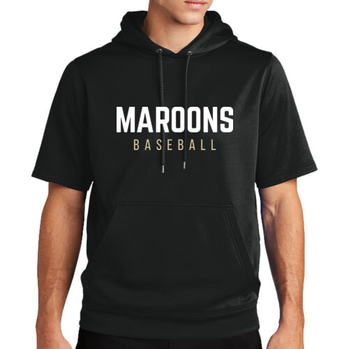 Sport-Tek® Sport Wick® Fleece Short Sleeve Hoodie - Name/# Option Thumbnail