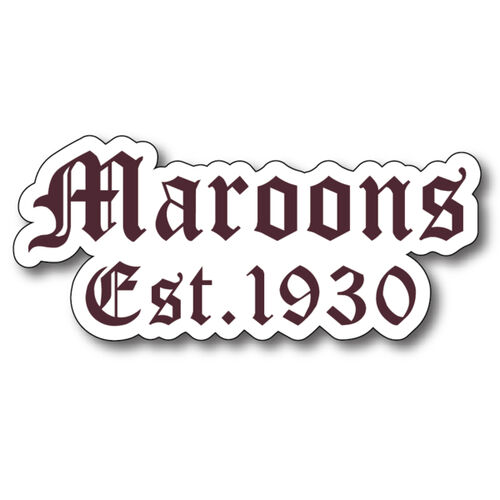 Maroons Est. Sticker Thumbnail