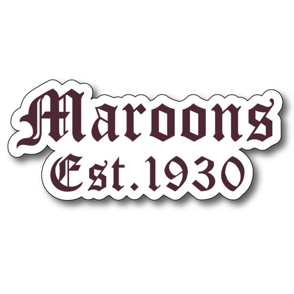 Maroons Est. Sticker Thumbnail