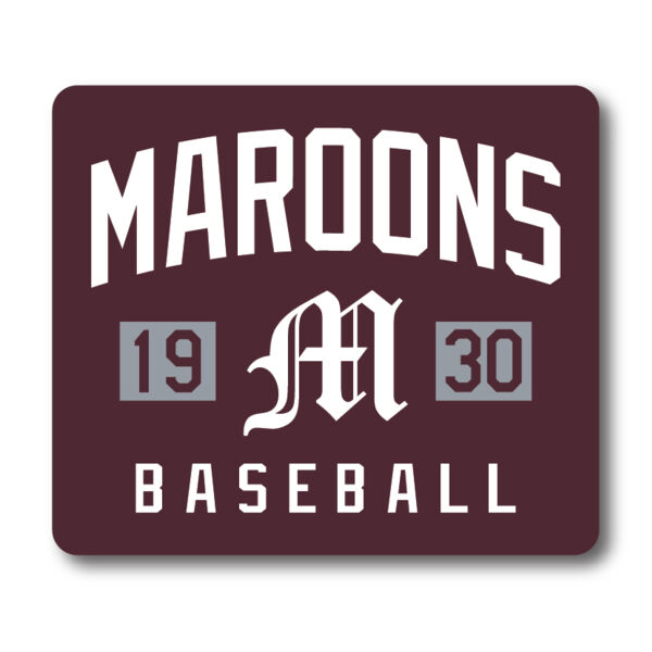 Maroons 1930 Baseball Sticker Thumbnail