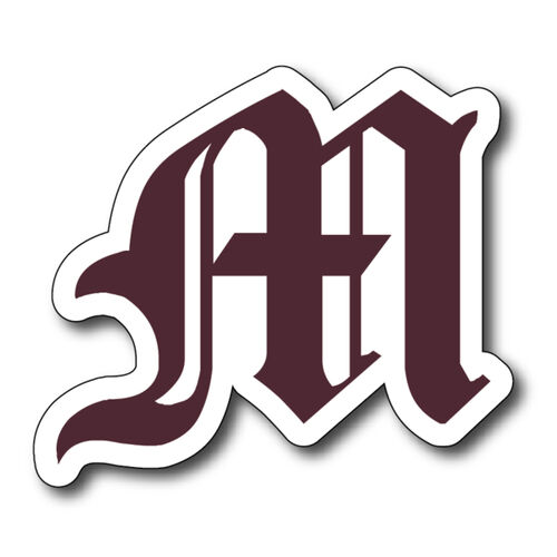 Maroons "M" Sticker Thumbnail