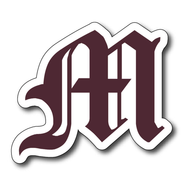 Maroons "M" Sticker Thumbnail