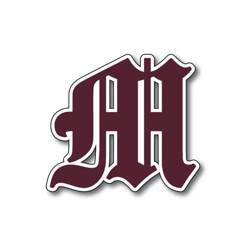 Maroons 3" Helmet Decal Thumbnail