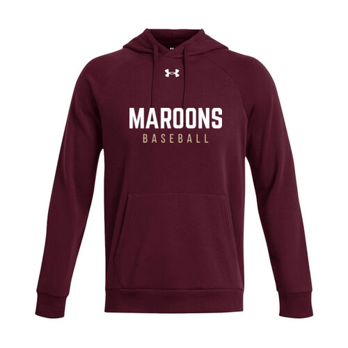 UA Men's Rival Fleece Hooded Sweatshirt Thumbnail
