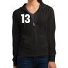 Women's Fitted Jersey Full Zip Hoodie Thumbnail