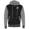 Unisex Heavyweight Varsity Full-Zip Hooded Sweatshirt Thumbnail