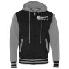 Unisex Heavyweight Varsity Full-Zip Hooded Sweatshirt Thumbnail