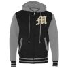 Unisex Heavyweight Varsity Full-Zip Hooded Sweatshirt Thumbnail