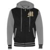 Unisex Heavyweight Varsity Full-Zip Hooded Sweatshirt Thumbnail